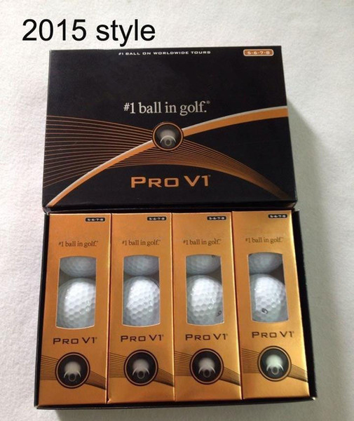 Top Quality New Golf PRO Balls 12pcs/box Three Piece Ball V1 Golf PRO V1 Balls Clubs