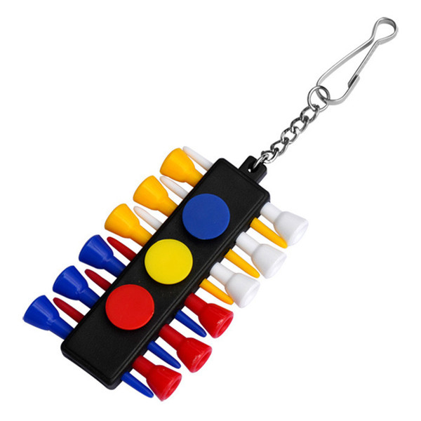 Colorful Golf Tees Golf Tees 83mm Rubber Cushion Top Accessories