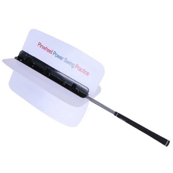 Golf Pinwheel Swing Power Fan Trainer Practice Training Aids