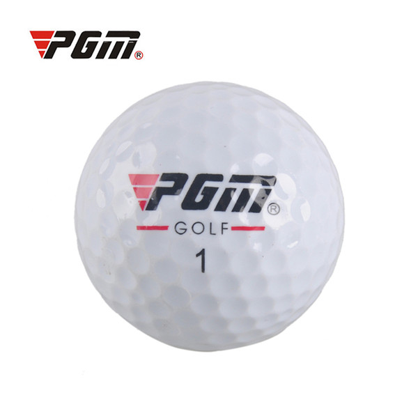Original PGM Golf Game Training Match Competition Rubber Ball Three Layers High Grade Golf Ball White 2513008