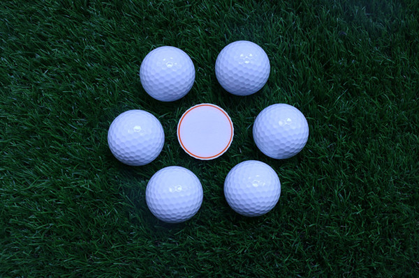 100% New 3 layer top quality soft white urethane golf balls from factory supplier guaranteed service
