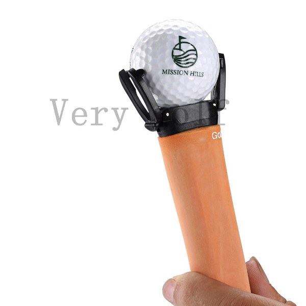 10XGolf Retractable Putter Claw Sucker Ball Pick-Up Black Ball Retriever Grabber