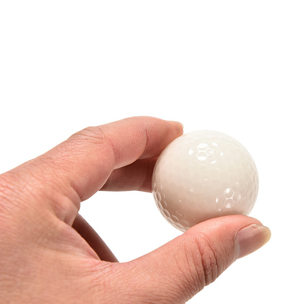 Wholesale- 1Pc New Light-up Night Light Glowing Fluorescence Golf Balls luminous Golfing