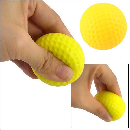 20 pcs/bag Bright Color Light Indoor Outdoor Training Practice Golf Sports Elastic PU Foam Balls