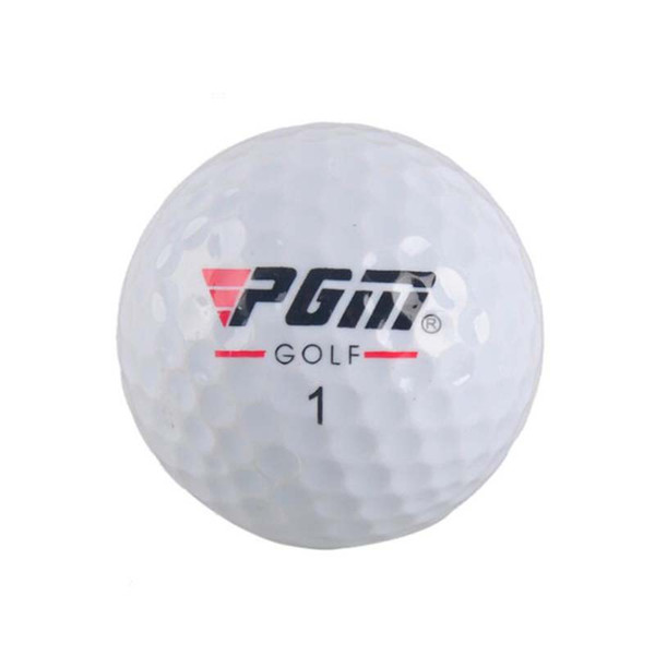 PGM Outdoor Sport Golf Game Training Match Competition Rubber Three Layers High Grade Golf Ball White