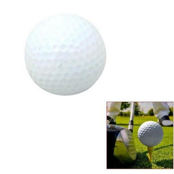 Free shipping 1000PCS/Lot Wholesale Practice Golf Floating Balls, 2 Layer Training Ball With Dupont Surlyn and Synthetic Rubber