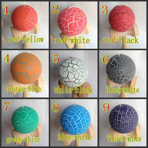 Free kendama ball strings professional japan japanese toy about 18.5 or 19 cm ball KENDAMA Leisure Sports 1203#03