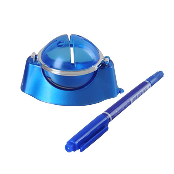 Golf Ball Liner Template Drawing Marking Spot Liner Alignment Putting Tool Golf Training Accessories with Maker Pen