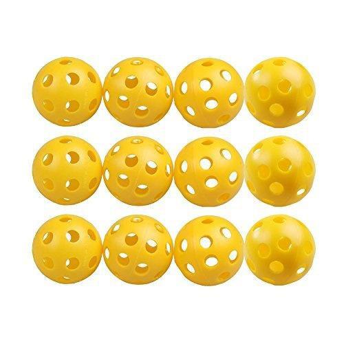 Mounchain one pcs plastic Airflow Hollow Golf indoor training balls Golf Accessories practice balls