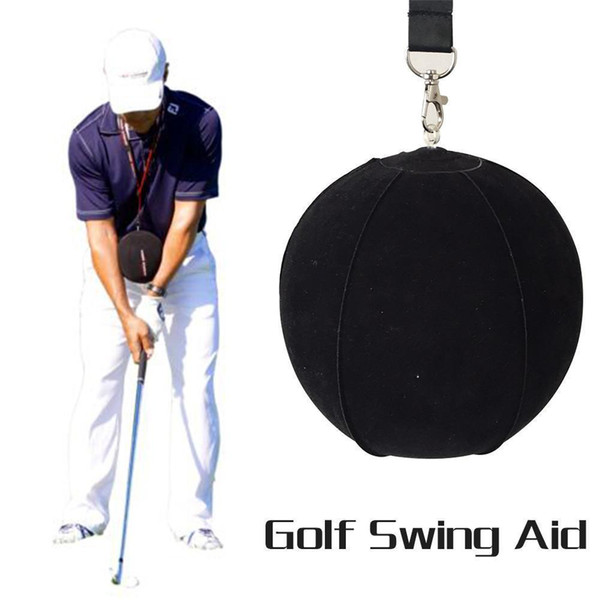 Hot Smart Impact Ball Golf Swing Trainer Aid Practice Posture Correction Training Supplies Tool