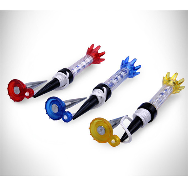 Hot 10Pcs PGM Brand Outdoor Sports Golf 80mm Training Ball Tee Composite Magnetic Step Down Golf Ball Holder Tees Accessories