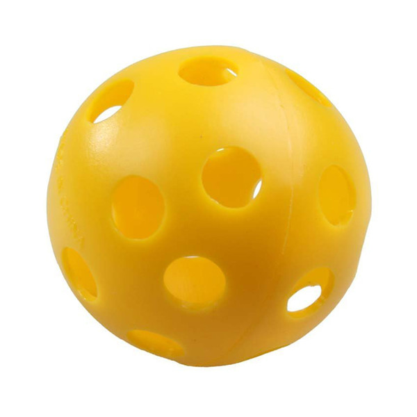50 x Plastic Whiffle Airflow Hollow Golf Practice Training Sports Balls