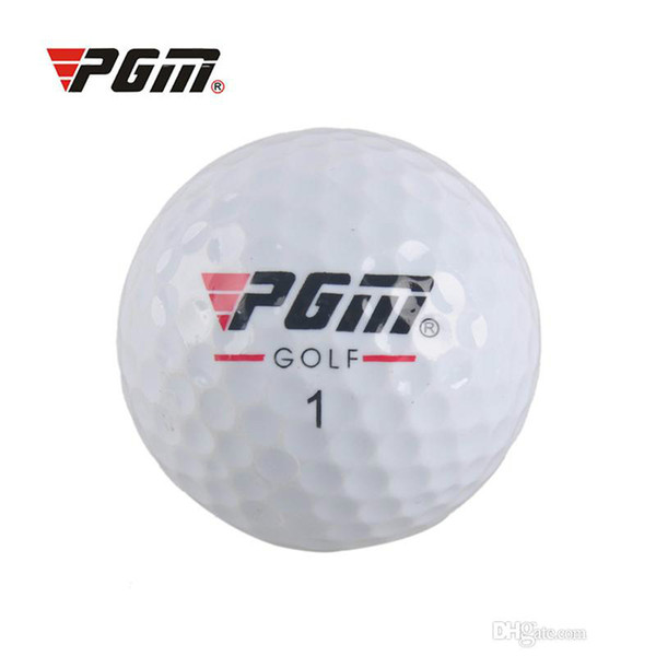 Original PGM Golf Game Training Match Competition Rubber Ball Three Layers High Grade Golf Ball White 2513008