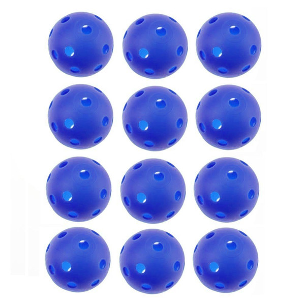 Goldball 40mm Golf Practice Ball Plastic Airflow Golf Balls Beach Ball Toy Ball Pickleball Golf Ballen WeiFu balls