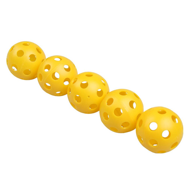 50Pcs Portable Golf Practice Training Sports Balls Whiffle Airflow Hollow for Pre-game Warm Ups Lightweight Durable Golf Ball