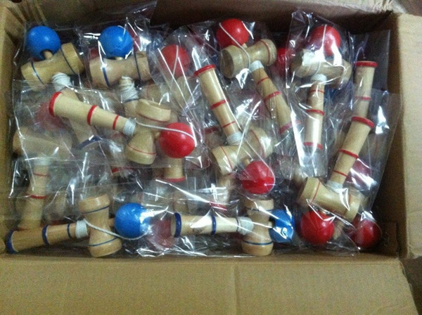 Kid Kendama Coordinate Ball Japanese Traditional Wood Game Skill Educational Toy 1203#03