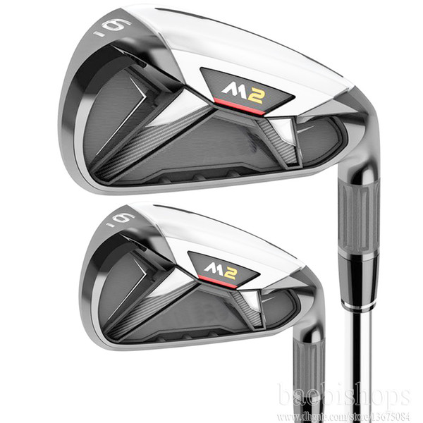 New Golf Clubs irons M2 Golf irons set 4-9 P S M2 irons Clubs Steel shaft R or S Golf shaft Free shipping