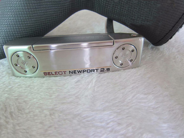 Top quality golf putter 2018 newport 2.5 putter with steel shaft and headcover golf clubs free shipping