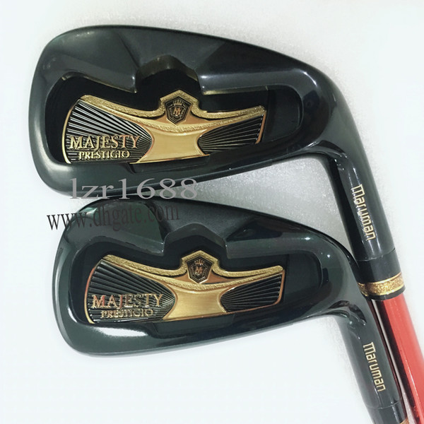 New Golf Clubs maruman Majesty Prestigio 9 Golf irons set with 5-910 P A S R Flex Clubs Graphite Golf shaft Free shipping