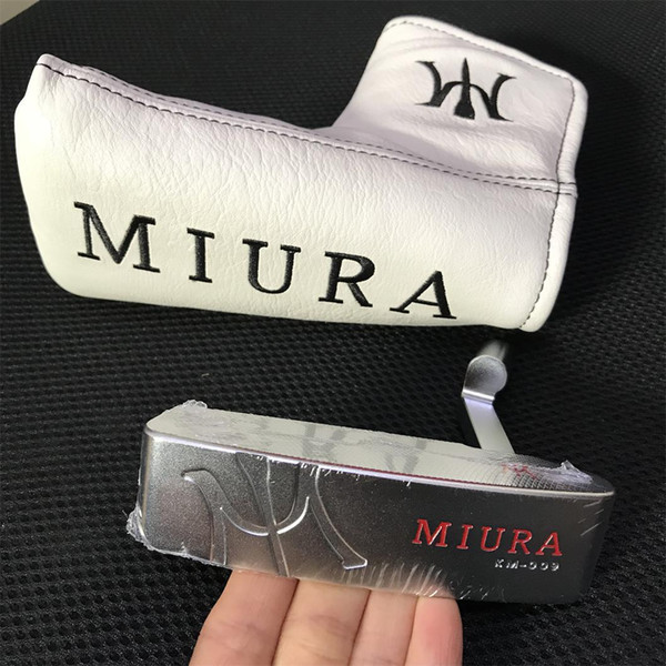 MIURA KM-009 Putter Head Forged Carbon Steel With Full CNC Milled Brand Golf Clubs Putters Sports (Price is head + headcover, without shaft)