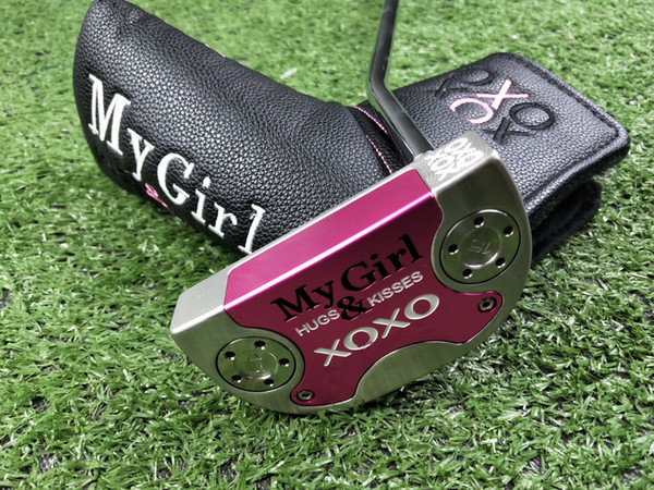 2018 Women Golf putter Pink Golf Putting 32\33\34\35\36 inch Club Golf Club High Quality free shipping.