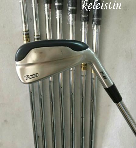 Freeshipping 2017 brand NEW Golf Irons Clubs T-MB 718 Golf Forged Irons With Steel Shaft and headcover 718 T-MB golf irons sets