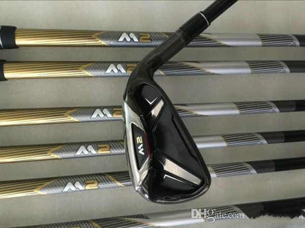 wholesale-Brand New M2 Irons M2 Golf Iron Set Golf Clubs 4-9PSw R/S-Flex Graphite Shaft Shaft DHL Free Shipping