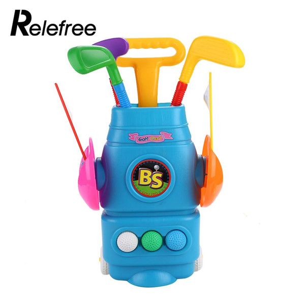 Golf Children Club A279 Outdoor Golf Children'S Toys Plastic Plastic Club Colour Sports Games Practical