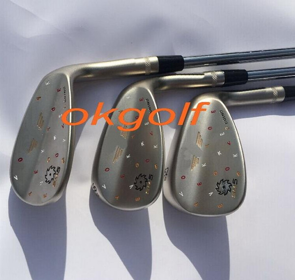 2016 new golf wedges Limited SM5 wedges 52/60 degrees. champagne / black / silver color high quality golf clubs