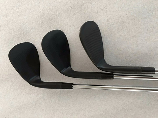 Golf Clubs S7 Wedge S7 Golf Wedges Jet Black 48/50/52/54/56/58/60/62 Degree Steel Shaft With Head Cover