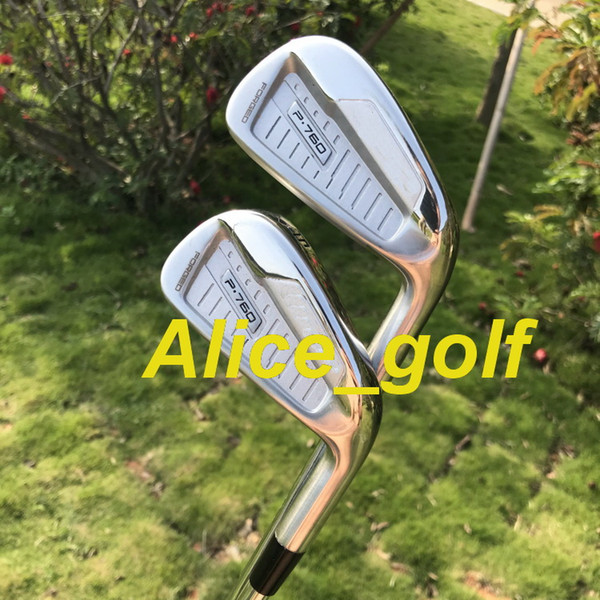 2019 New golf irons P760 irons set ( 3 4 5 6 7 8 9 Pw ) with Dynamic Gold S300 steel shaft 8pcs golf clubs