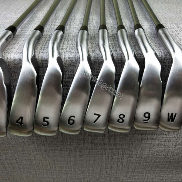 New XF Golf clubs 0311 Golf irons 3-9w silver/White word with irons Golf shaft and Graphite Shaft clubs Set DHL free shipping