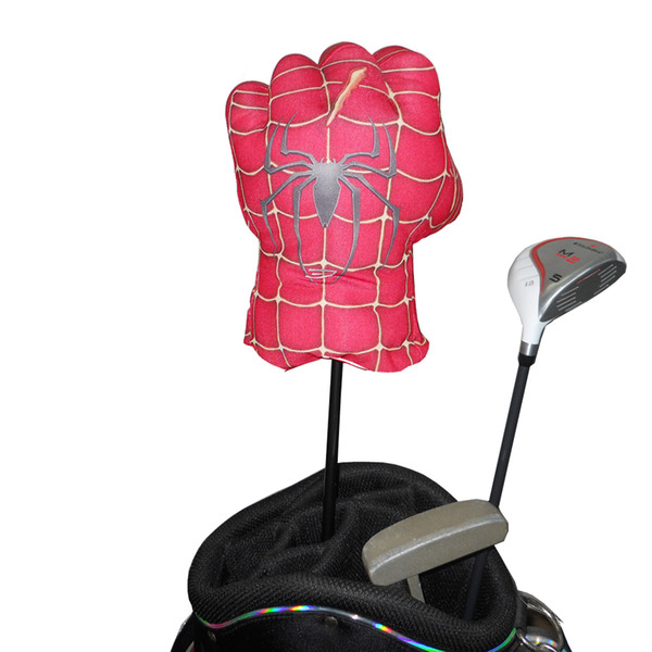 Golf Animal Headcover for Driver Wood 460cc , The Spider Boxing Glove for golf club head