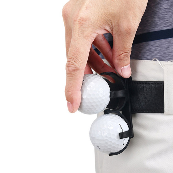 New Golf clip Golf Ball Holder Clip Organizer Golfer Golfing Sporting Training Tool Accessory free shipping