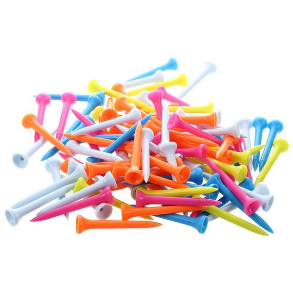 5000pieces new unused high quality 83mm 8.3cm long plastic golf tees many colors for sale