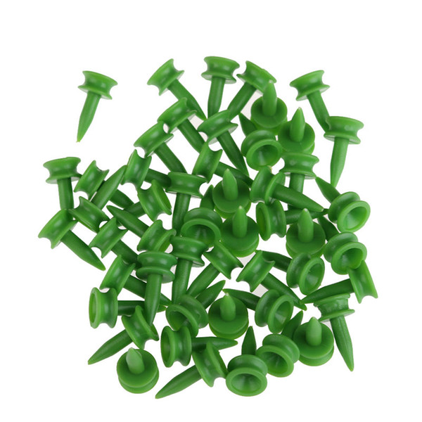 New 50 pcs/lot 26mm/1 Plastic Professional Golf Spacing Tees For Golf Player Hot Sale