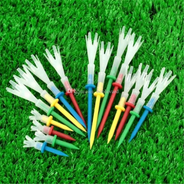 16Pcs Golf Tees Professional Training Tees 4 Yards Multicolor Durable Golf Tees + Box Professional Golf Accessories 2018110303