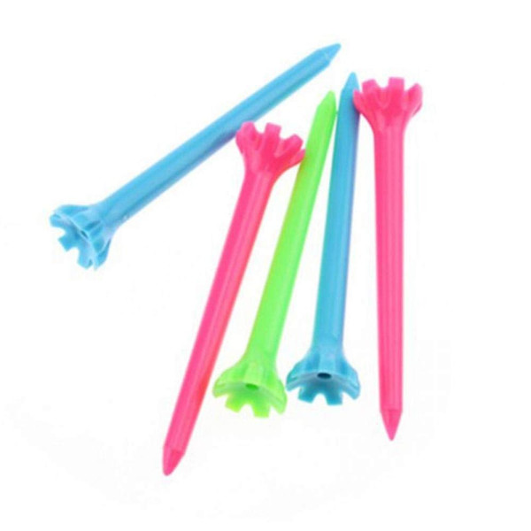 5000 pieces 2 3/4 inch 7 Prongs 7-prong high quality Zero Friction Plastic Golf Tees