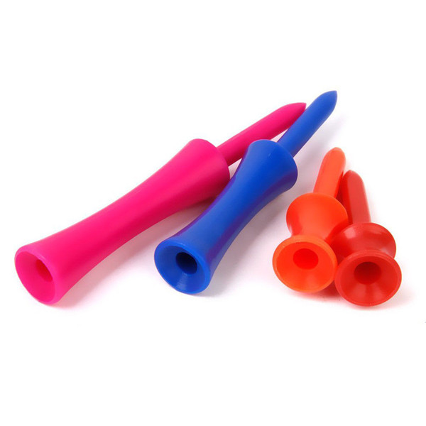 5000pieces new 2 1/4 inch 5.7cm plastic step down castle golf tees assorted colors for sale