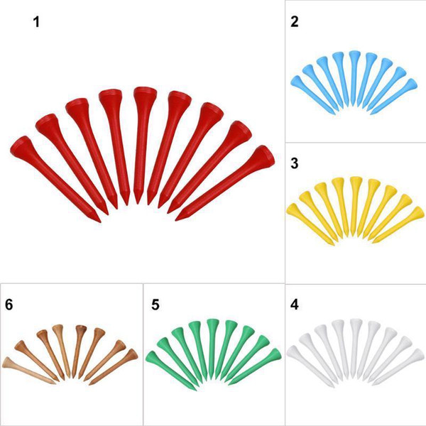 7cm 2.75 inch golf wooden tees assorted differnt colors for sale 2000 pieces tees per bag