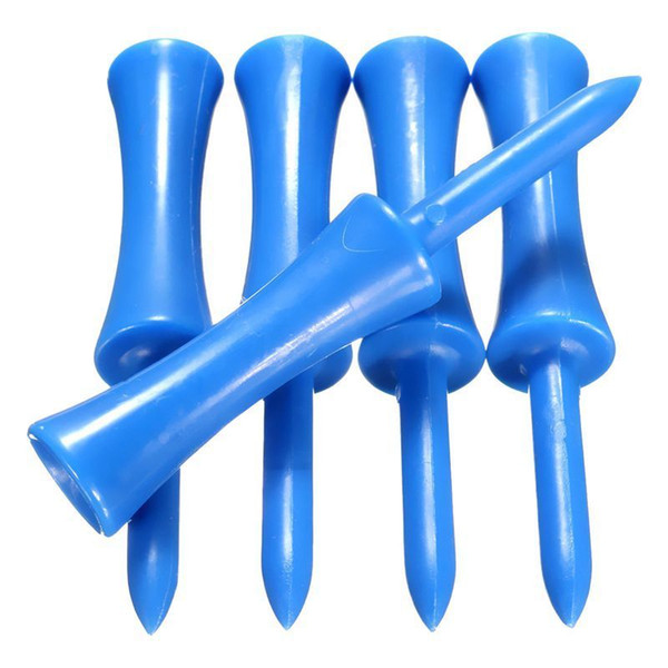 5000 pieces hight quality 68mm height Brand new Plastic Double Deck Step Down Golf Tees assorted colors