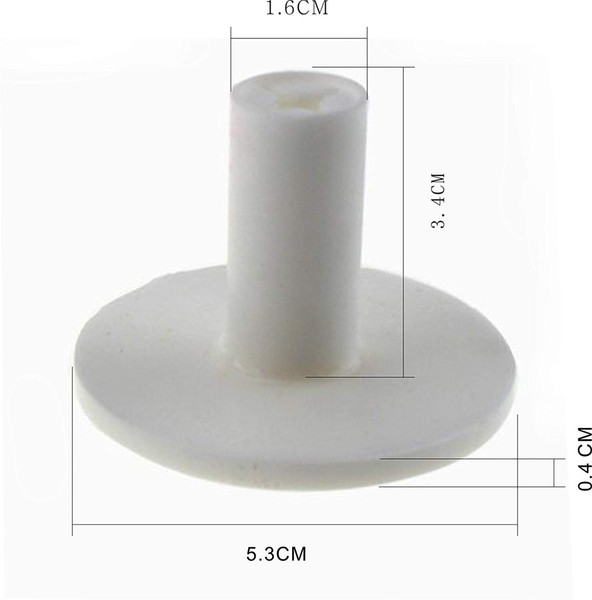 200 pieces white color brand new high quality Durable Golf Rubber Tees Holder Golf Mat Range Tee