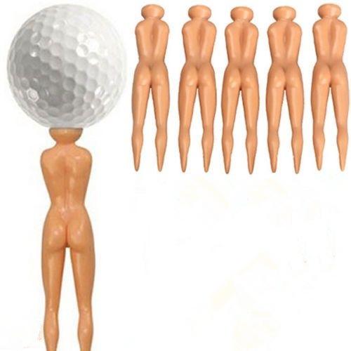 2018 best seller brand new 70mm 7cm height Novelty Plastic Nude Lady sexy women Golf Tees