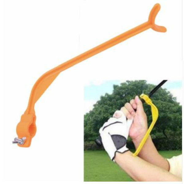 Golf Swing Trainer Beginner Practice Guide Alignment Golf Clubs Gesture Correct Wrist Training Aids Tools Golf Accessories