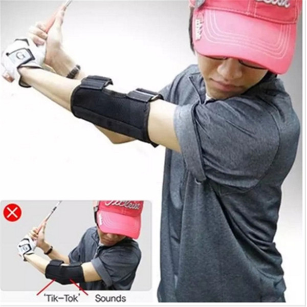 Golf Training Aid Swing Straight Practice Golf Elbow Brace Corrector Support Arc Golf Equipment c128-c135