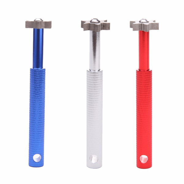 Professional Iron Wedge Golf Club Groove Sharpener Cleaning Tool Cleaner Square with Clear Plastic Case Golf Accessories