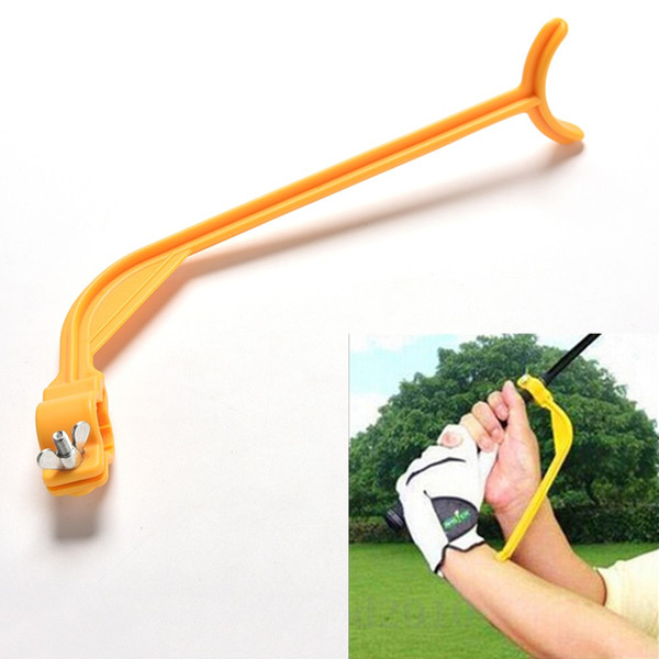 Practical Practicing Guide Golf Swing Trainer Beginner Gesture Alignment Training Aid Aids Correct Free Shipping 1Pc 2016