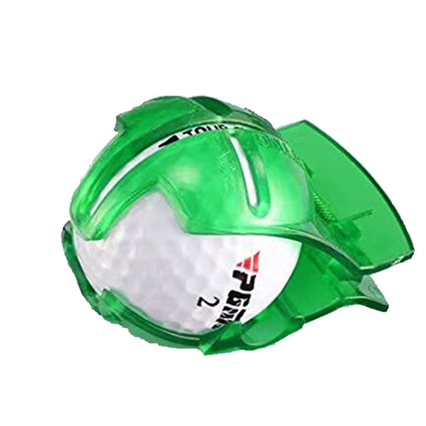 LGFM-Golf Ball Line Liner Marker Template Drawing Mark Alignment Putting Tool---Green: 1pcs