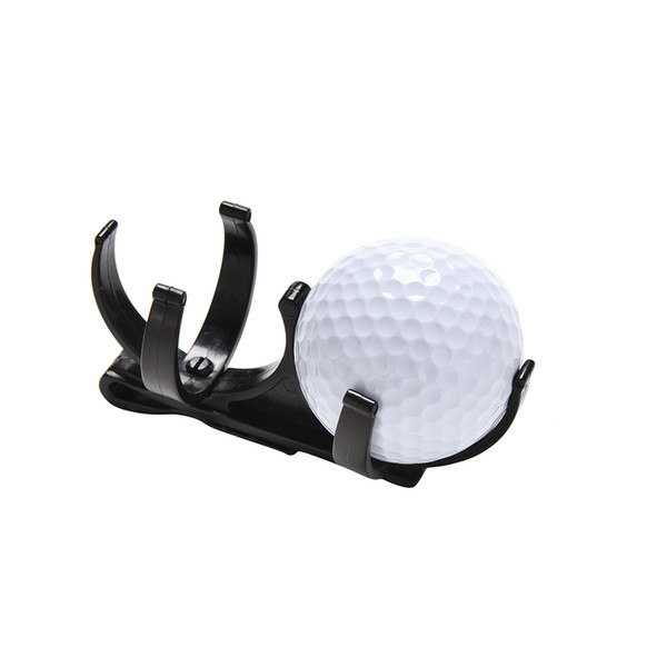 Wholesale- Practical Black Two Held Hold Golf Ball Retriever Pick up Training Aids Golf Accessories Wholesale 1 Pc 2016