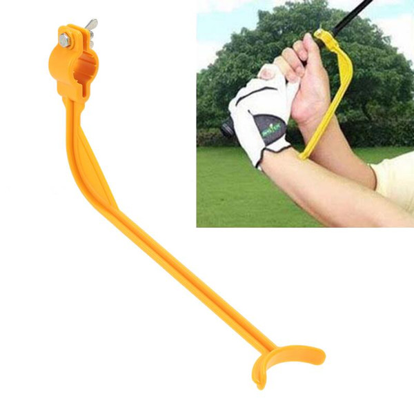 Golf Swing Trainer Educational Practice Guide Beginner Gesture Alignment Golf Club Correct Wrist Training Aid Tools Free Shipping